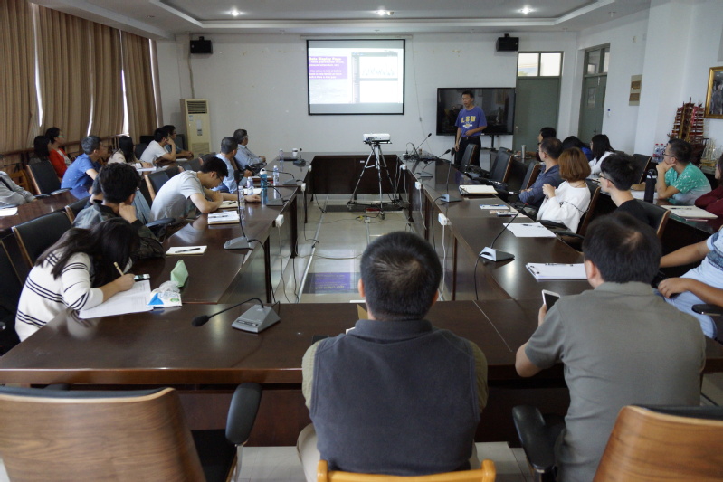 美国路易斯安那州立大学海岸与环境学院李春雁教授来我院作学术报告